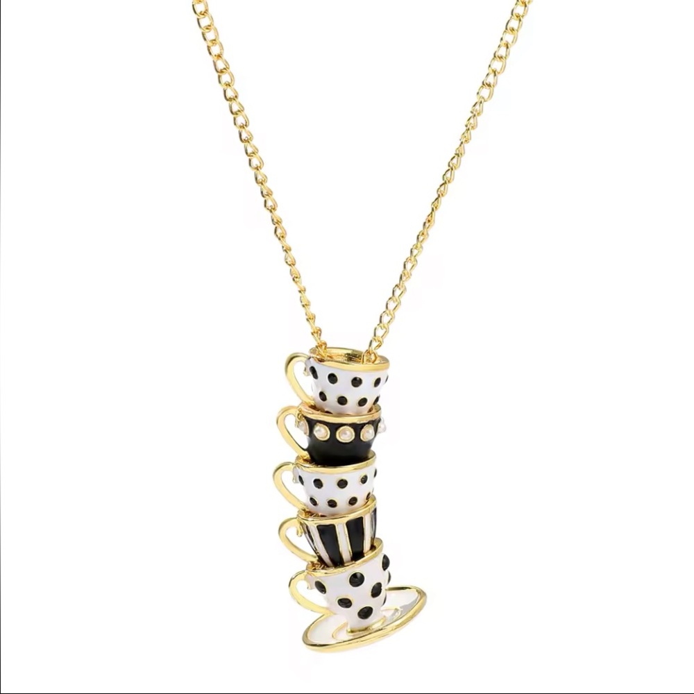 NEW Cute Teacup Necklace